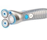 Electric shave machine on white